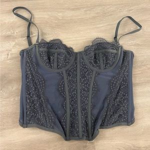 Urban Outfitters Corset Blue